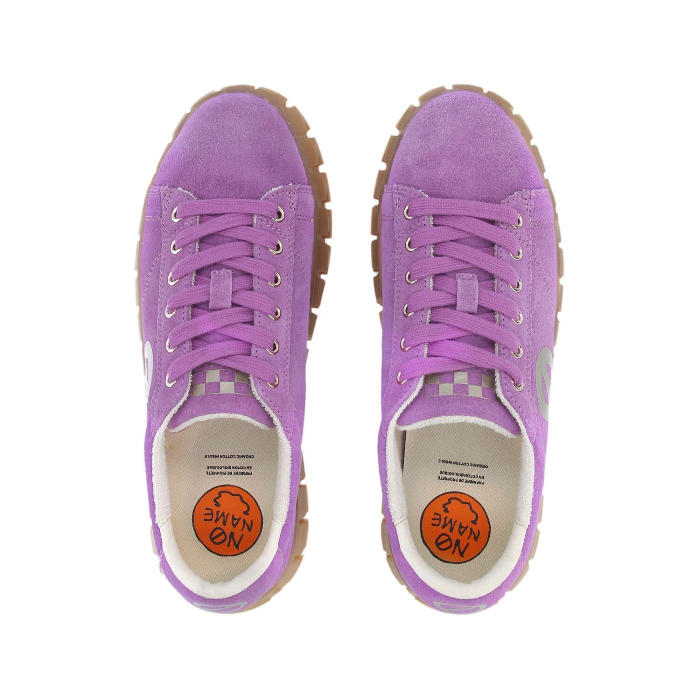 PLAY SNEAKER W - SUEDE/PRINT - PURPLE/GOLD